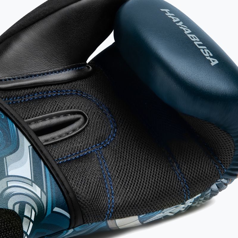 Hayabusa Hayabusa S4 Youth Epic modré robotické boxerské rukavice 3
