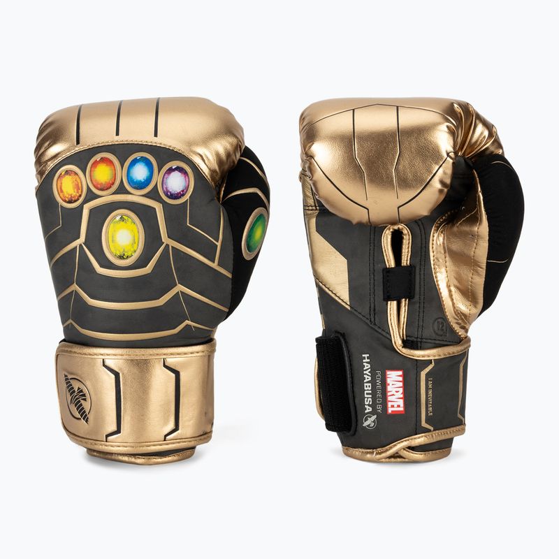 Hayabusa boxerské rukavice Marvel's Thanos gold/black 2