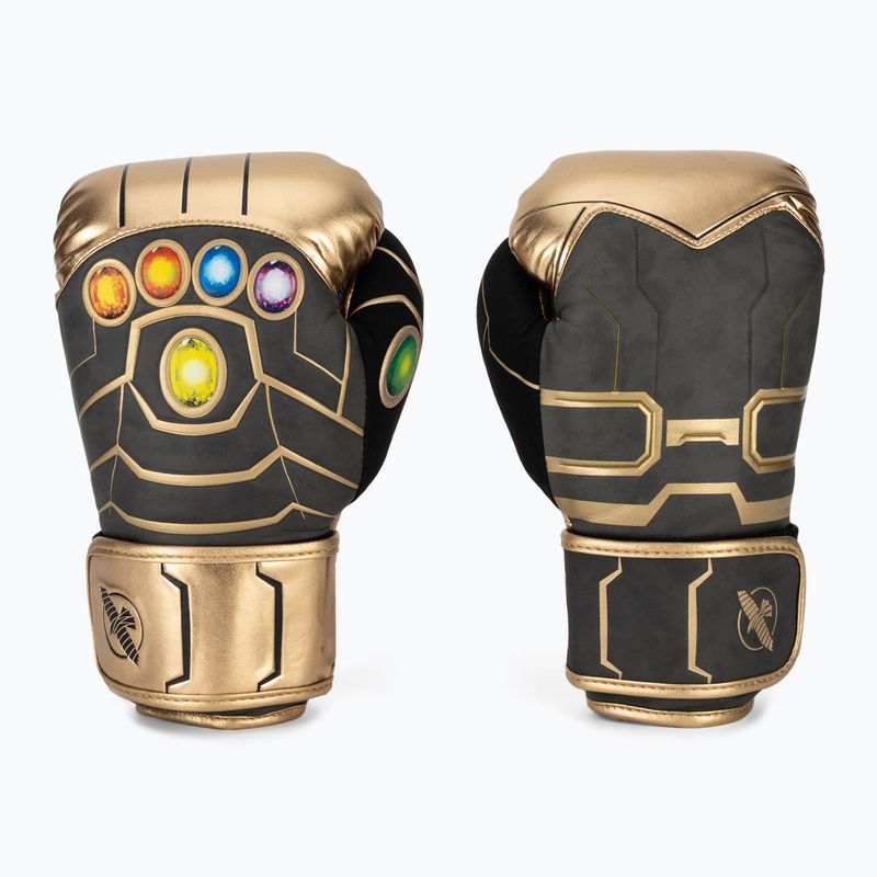 Hayabusa boxerské rukavice Marvel's Thanos gold/black 3