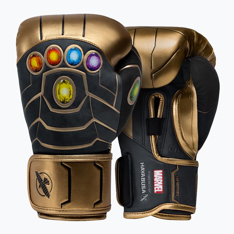 Hayabusa boxerské rukavice Marvel's Thanos gold/black