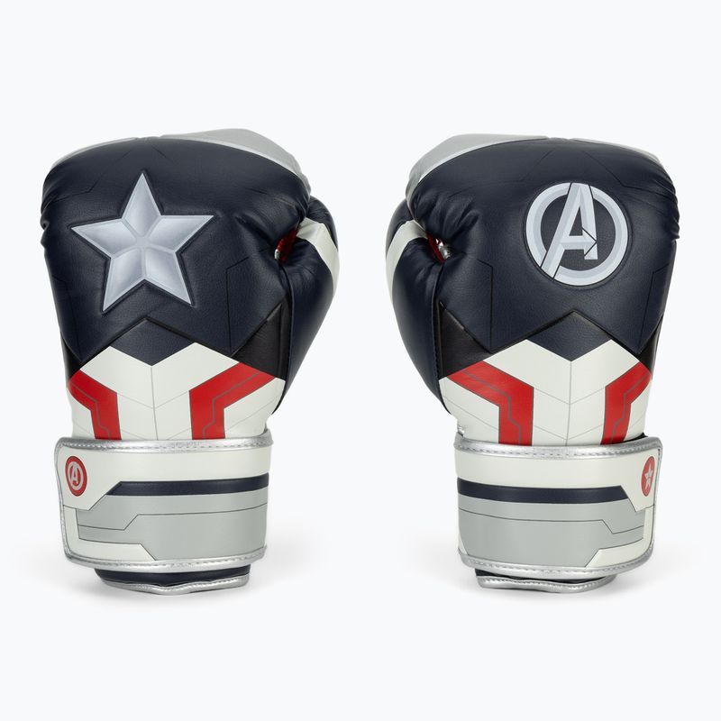 Boxerské rukavice Hayabusa Marvel's Captain America silver/blue 2