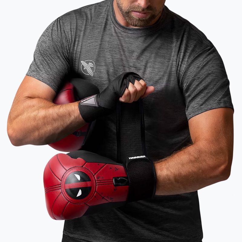 Boxerské rukavice Hayabusa Deadpool red/black 4