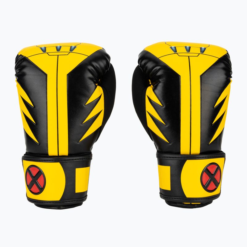 Hayabusa Marvel's Wolverine žlto-čierne boxerské rukavice 2