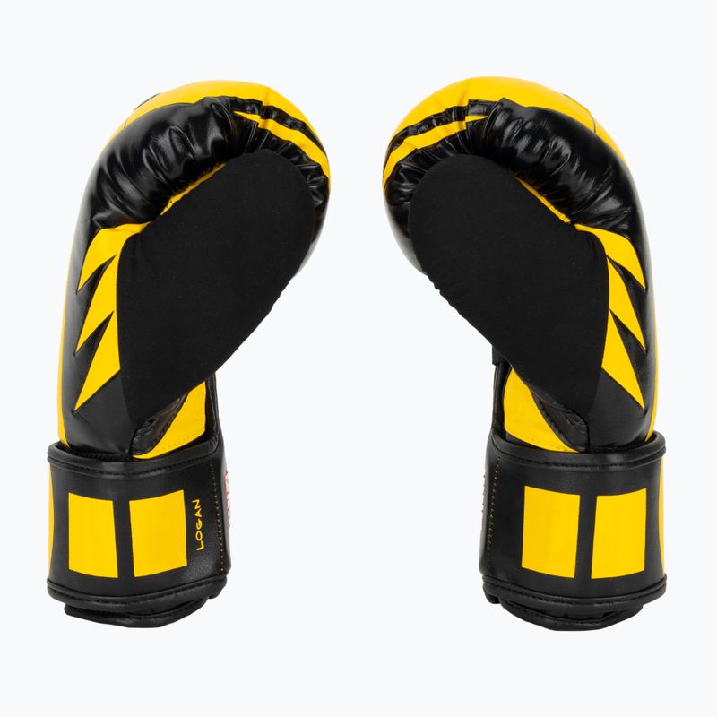 Hayabusa Marvel's Wolverine žlto-čierne boxerské rukavice 4