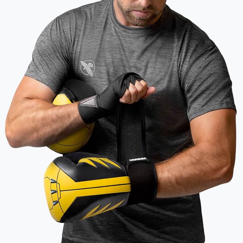 Hayabusa Marvel's Wolverine žlto-čierne boxerské rukavice 5