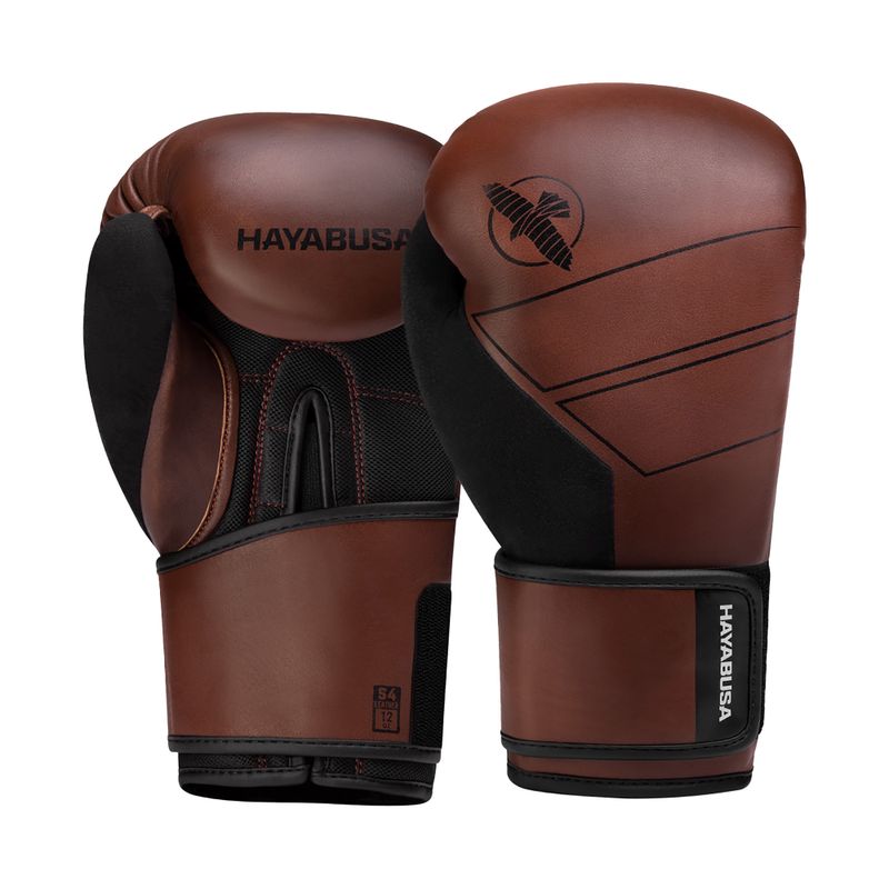 Hayabusa S4 Kožené hnedé boxerské rukavice S4LBG