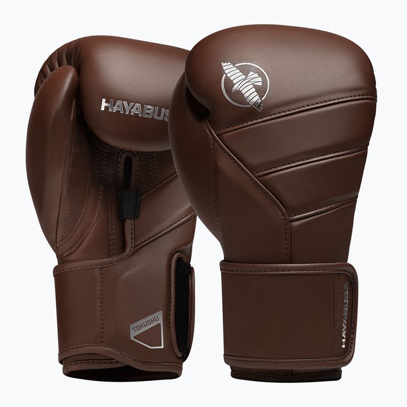 Boxerské rukavice Hayabusa T3 Kanpeki walnut brown