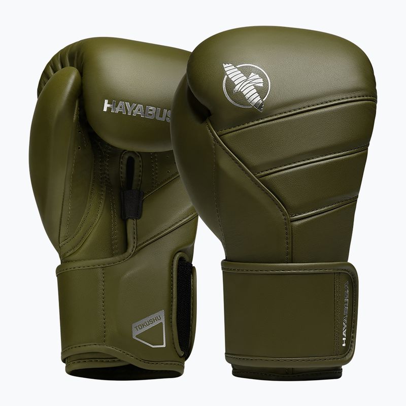 Boxerské rukavice Hayabusa T3 Kanpeki olive green