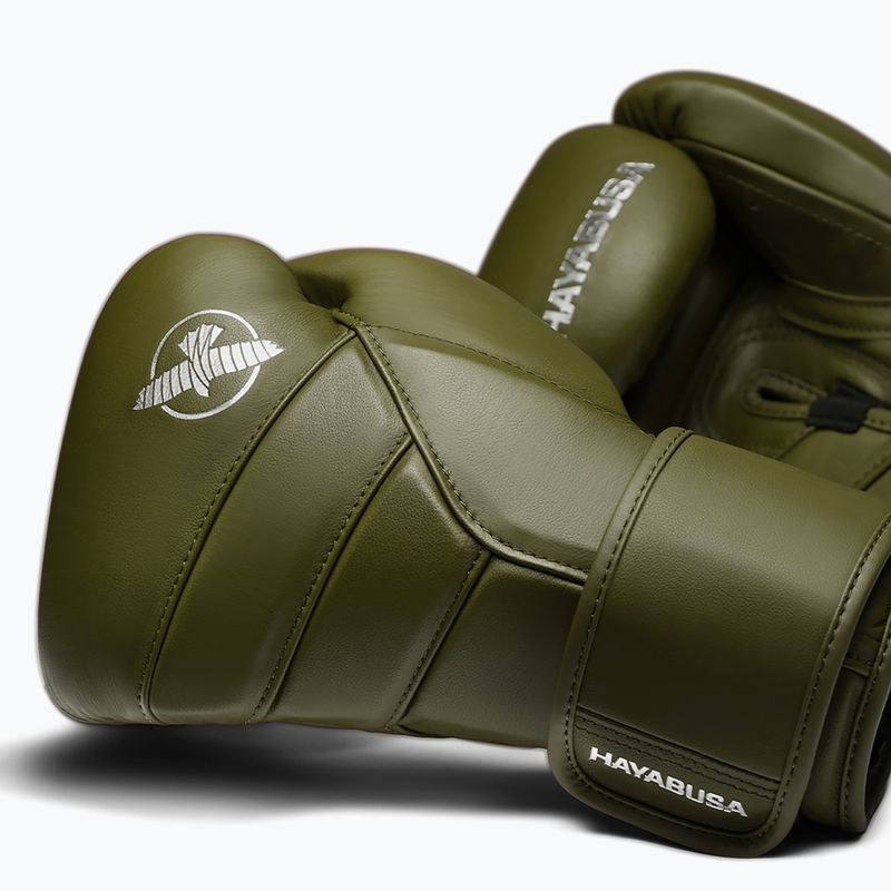 Boxerské rukavice Hayabusa T3 Kanpeki olive green 2