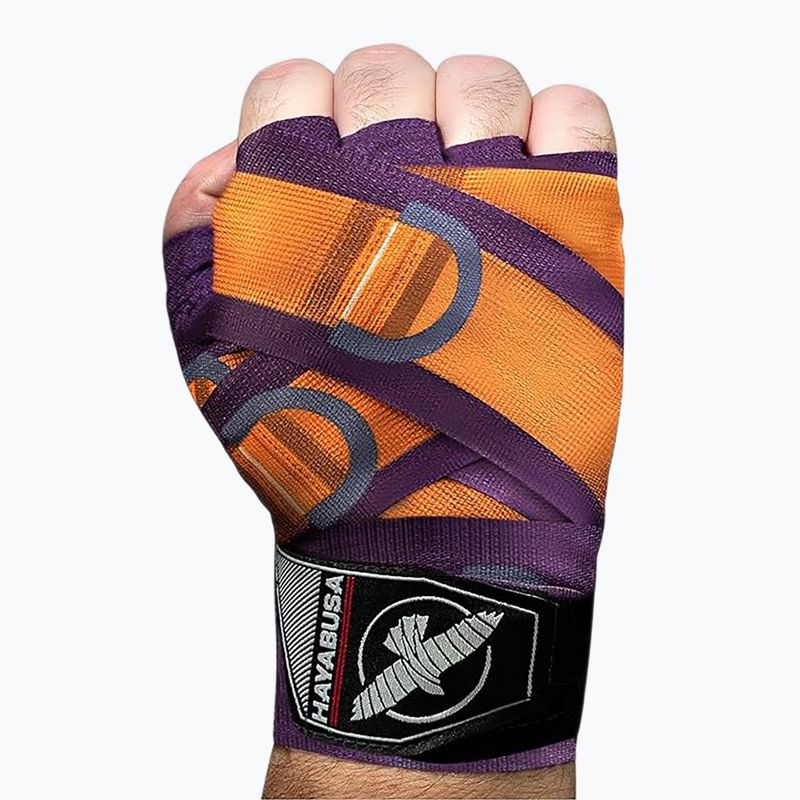 Boxerská bandáž Hayabusa Marvel Hero Elite Hard 457 cm čierna 3