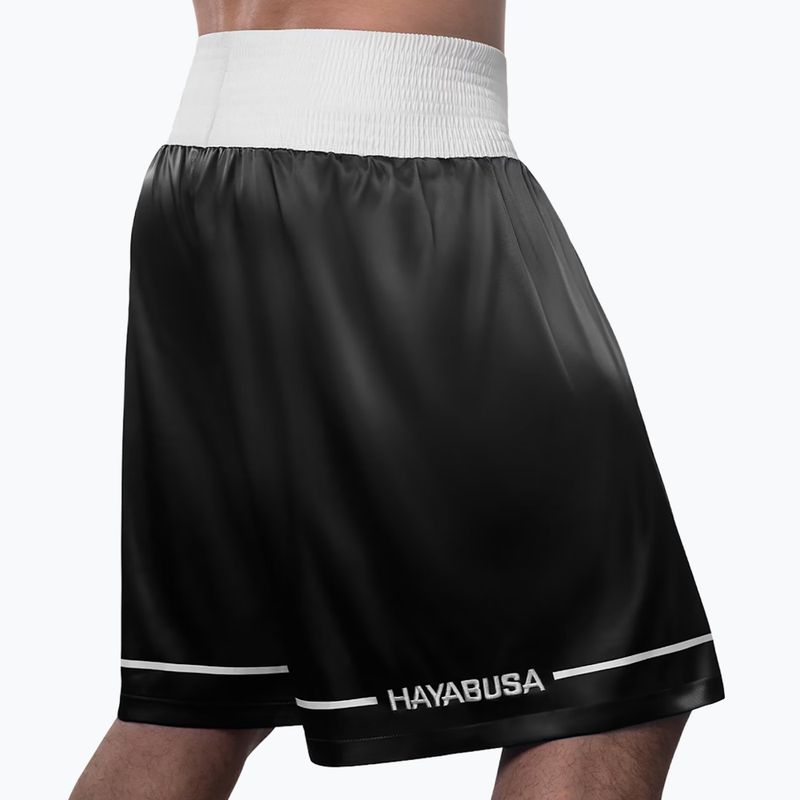 Hayabusa Pro Boxing tréningové šortky čierne 3