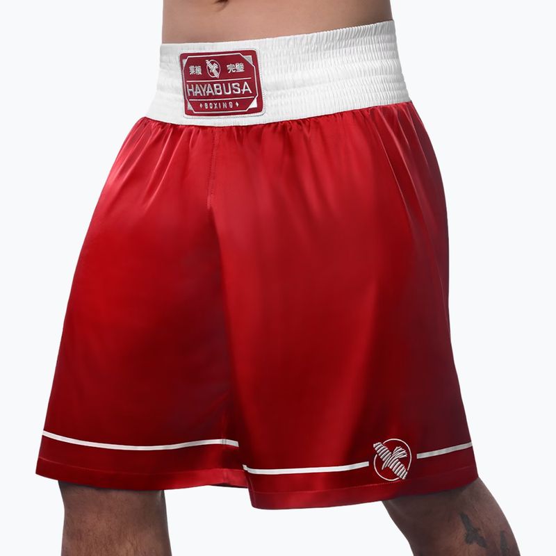 Hayabusa Pro Boxing tréningové šortky červené