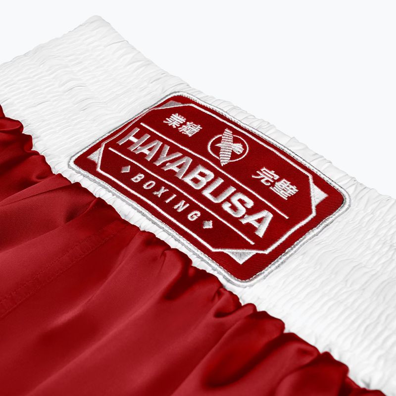 Hayabusa Pro Boxing tréningové šortky červené 5