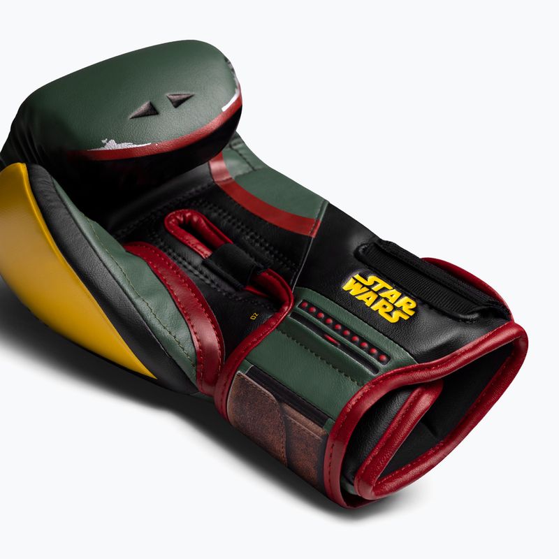 Hayabusa Star Wars Boba Fett rukavice zelené/žlté 5