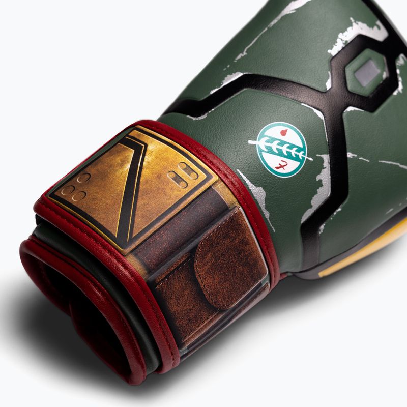 Hayabusa Star Wars Boba Fett rukavice zelené/žlté 6