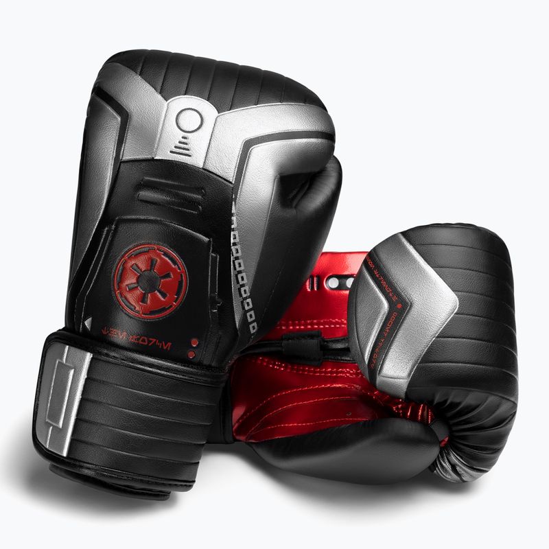 Hayabusa Star Wars Sith čierne/červené rukavice 2