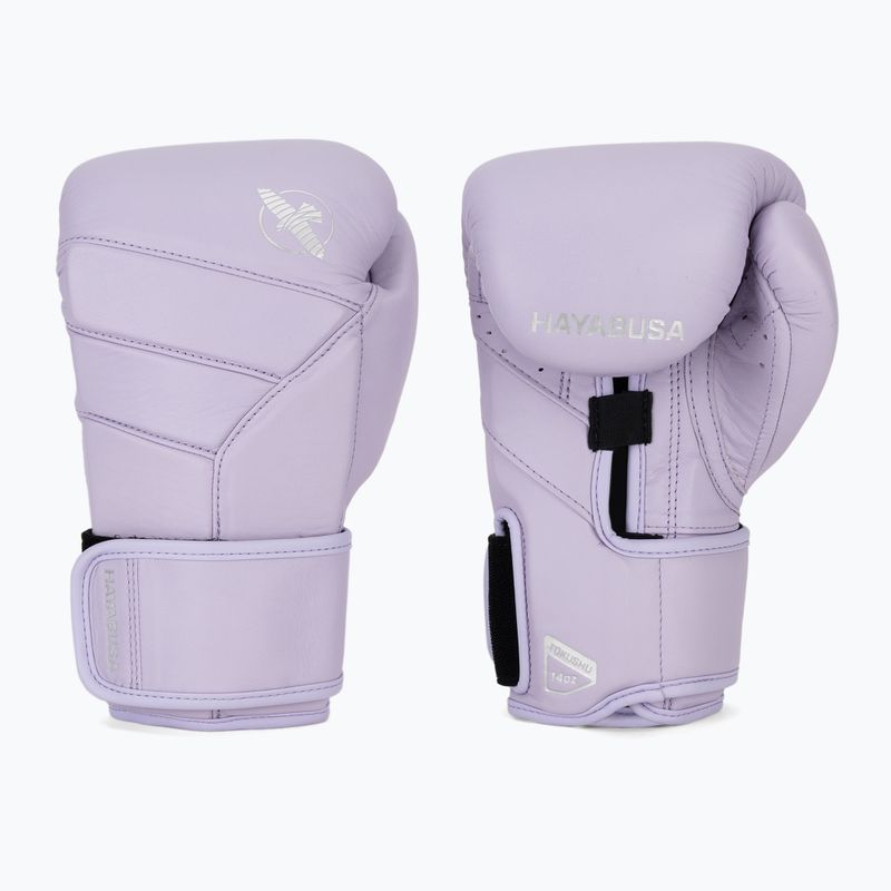 Boxerské rukavice Hayabusa T3 Kanpeki wisteria purple
