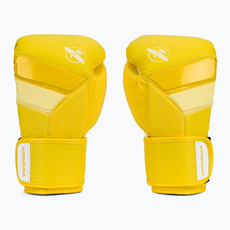 Hayabusa T3 Neon neónovo žlté boxerské rukavice 2