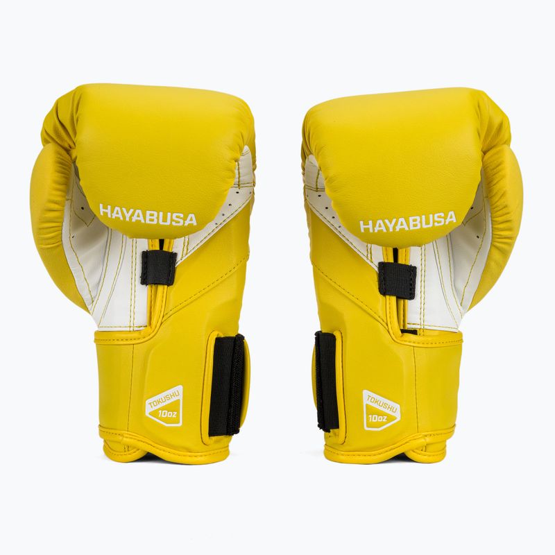 Hayabusa T3 Neon neónovo žlté boxerské rukavice 3