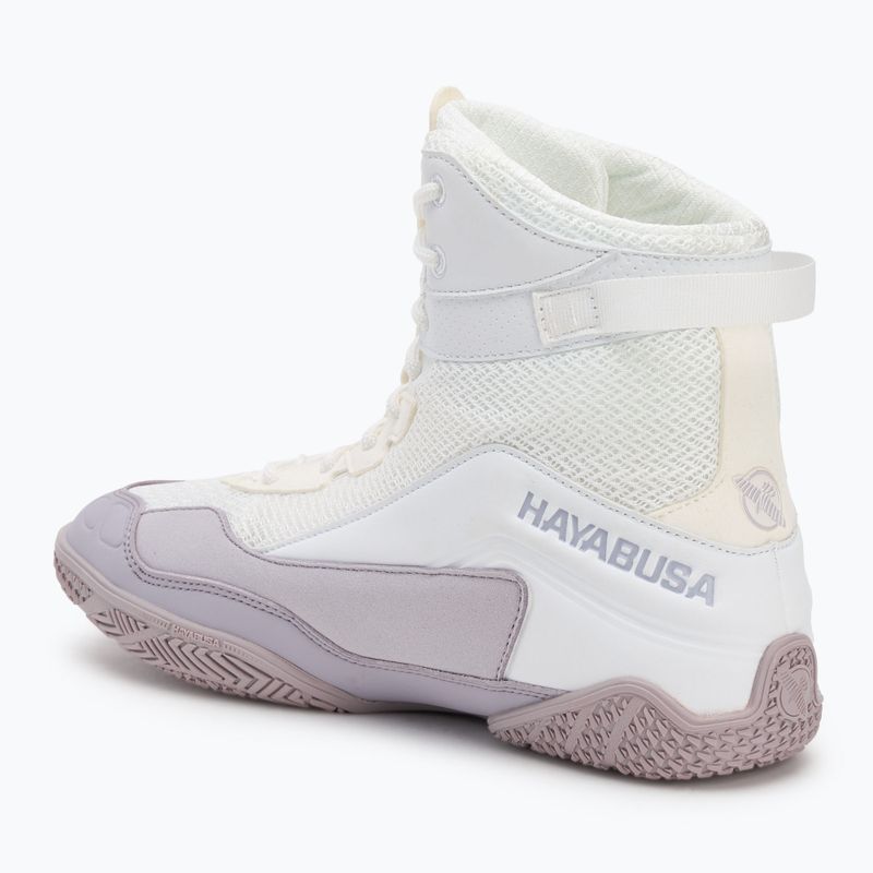 Hayabusa Talon Boxerská obuv white/lavender 3