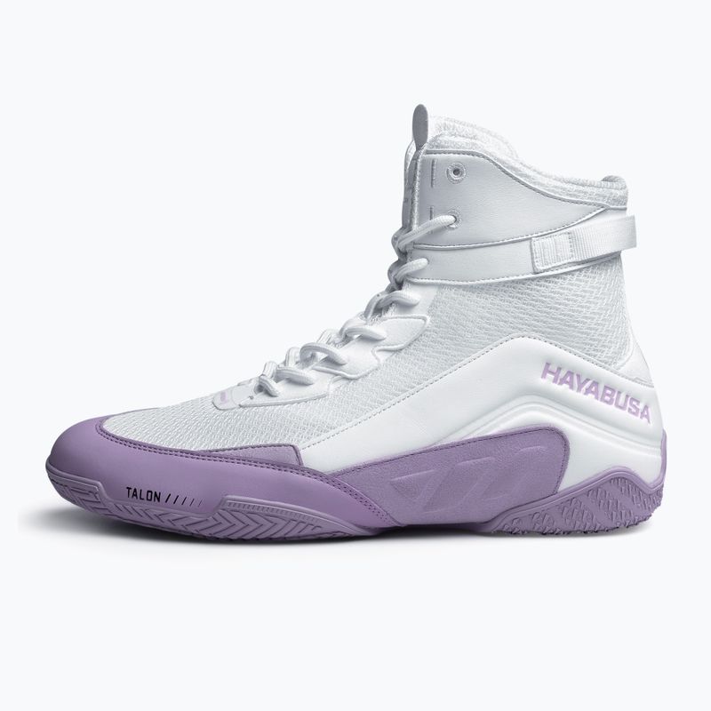 Hayabusa Talon Boxerská obuv white/lavender 2