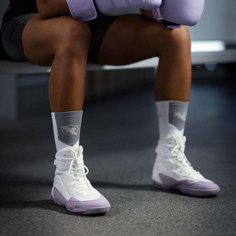 Hayabusa Talon Boxerská obuv white/lavender 6