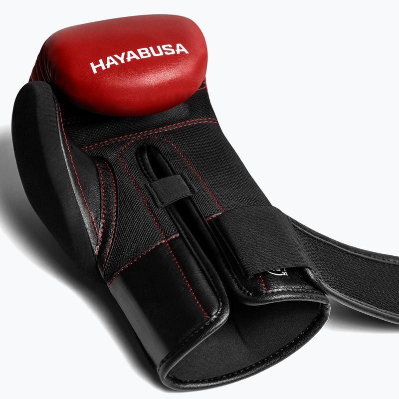 Boxerské rukavice Hayabusa E1 Boxing red/black 5
