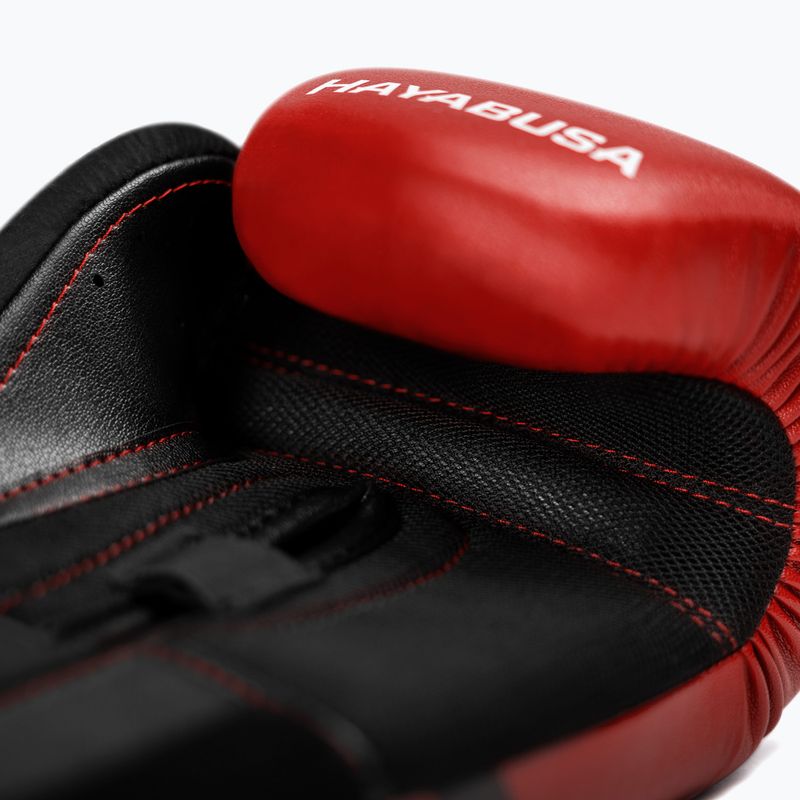 Boxerské rukavice Hayabusa E1 Boxing red/black 9