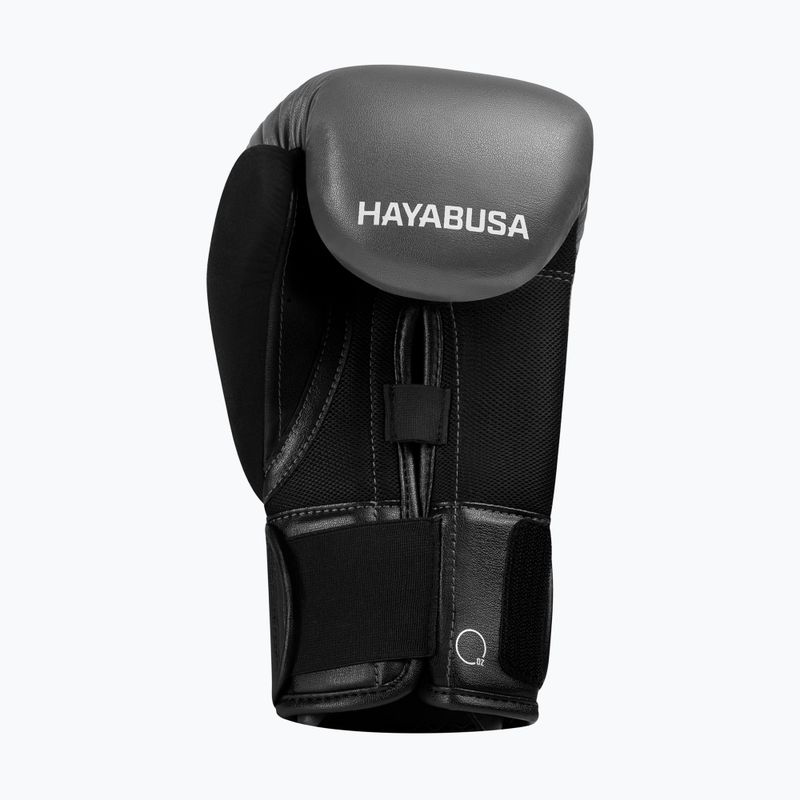 Boxerské rukavice Hayabusa E1 Boxing grey/black 4