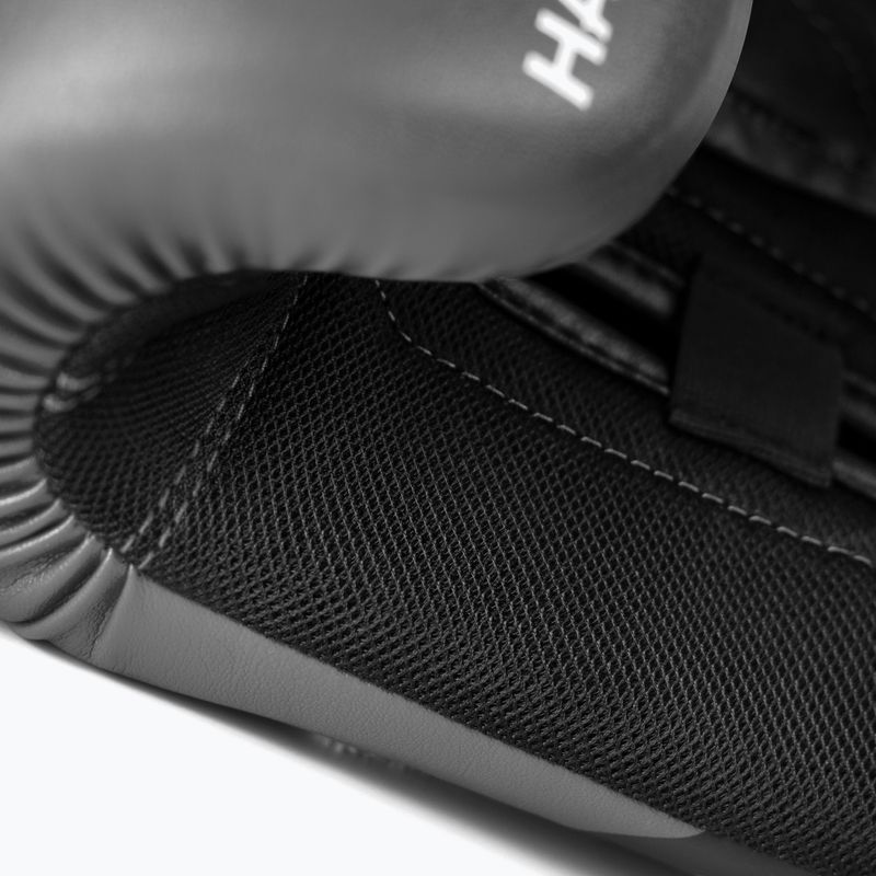 Boxerské rukavice Hayabusa E1 Boxing grey/black 10