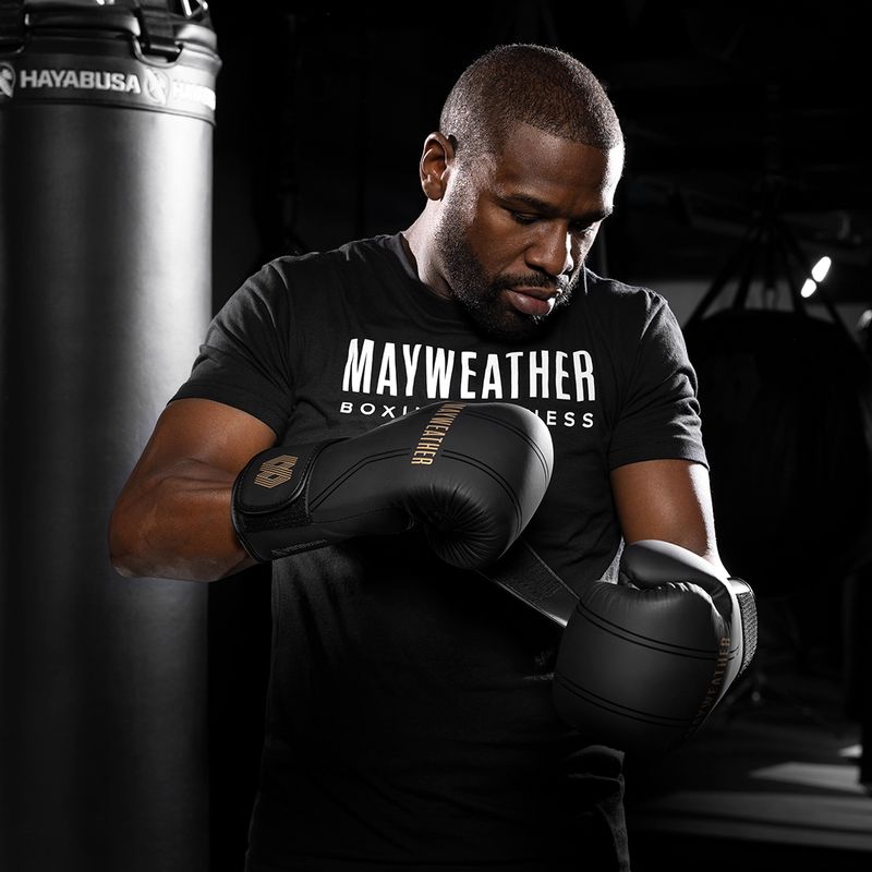 Hayabusa Mayweather Contender boxerské rukavice čierne 8