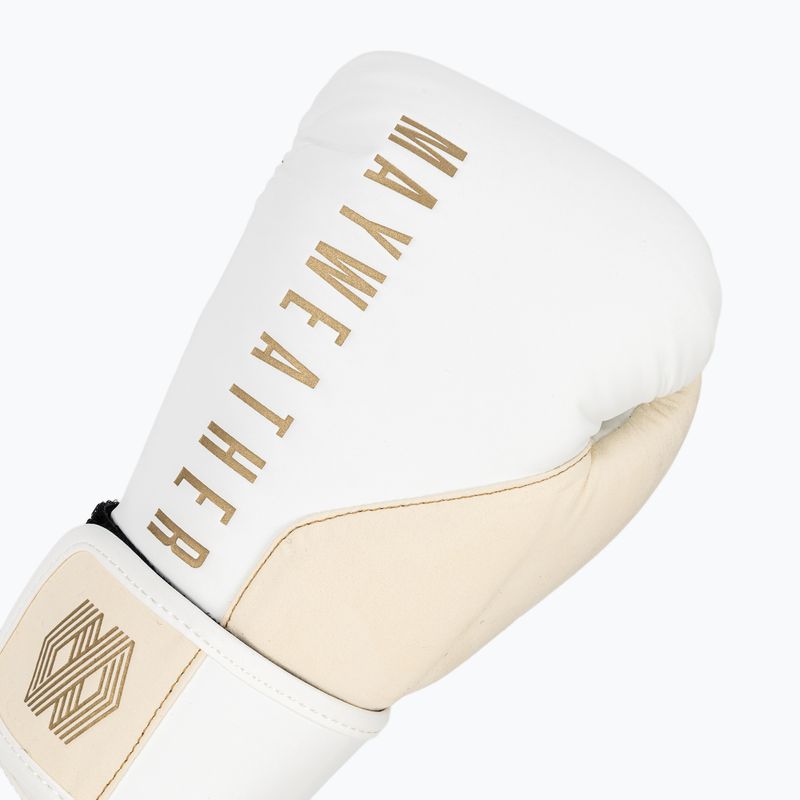 Hayabusa Mayweather Champ biele/zlaté boxerské rukavice 5
