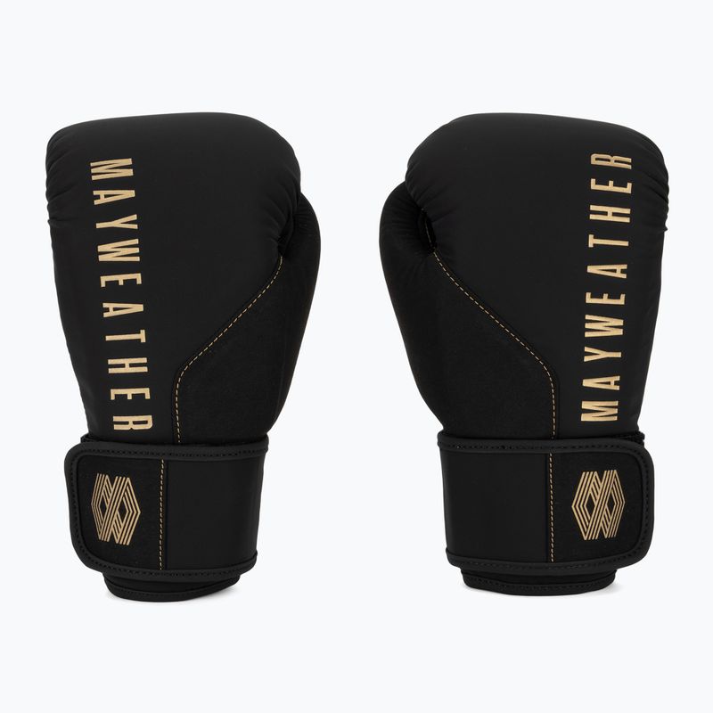 Hayabusa Mayweather Champ čierne/zlaté boxerské rukavice