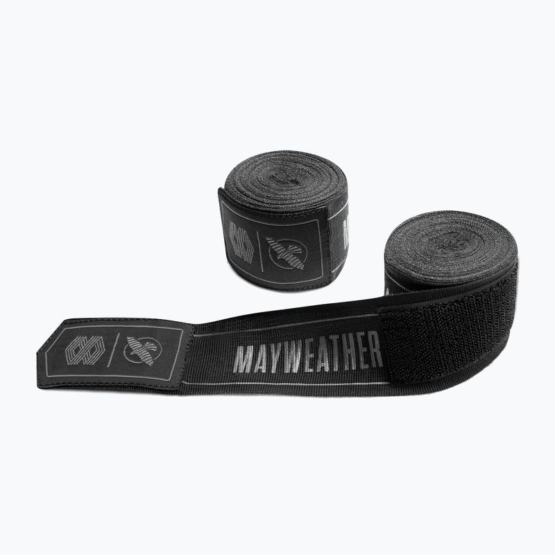 Boxerské bandáže Hayabusa Mayweather Stretch Hand Wraps 450 g black 2