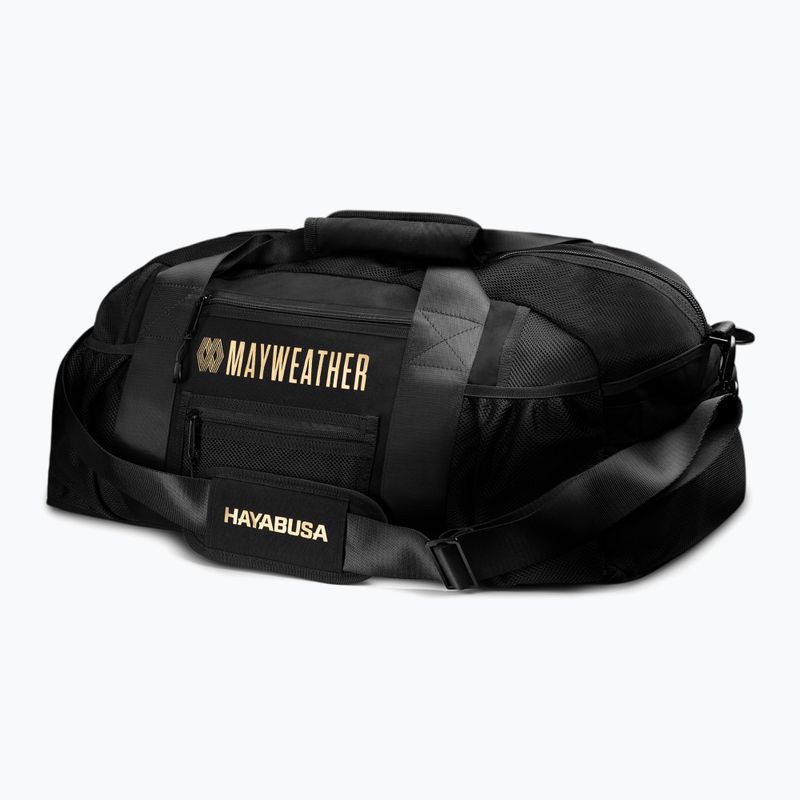 Hayabusa Mayweather Sieťovaná športová taška 70 l čierna/zlatá