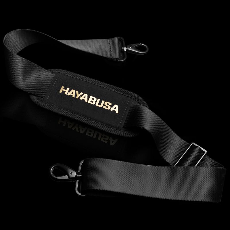 Hayabusa Mayweather Sieťovaná športová taška 70 l čierna/zlatá 9
