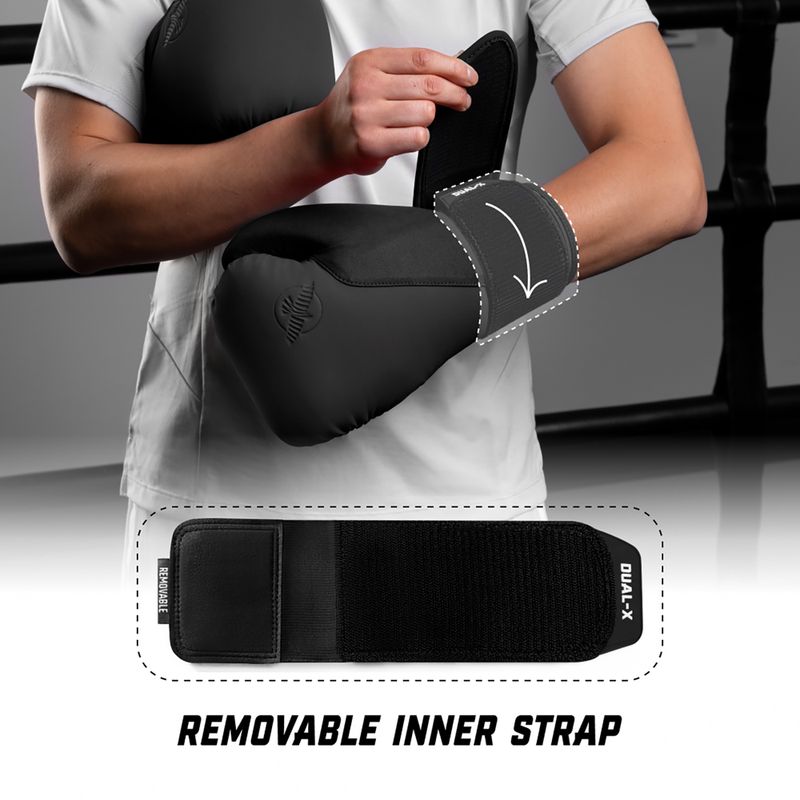 Boxerské rukavice Hayabusa T360 Boxing black 10