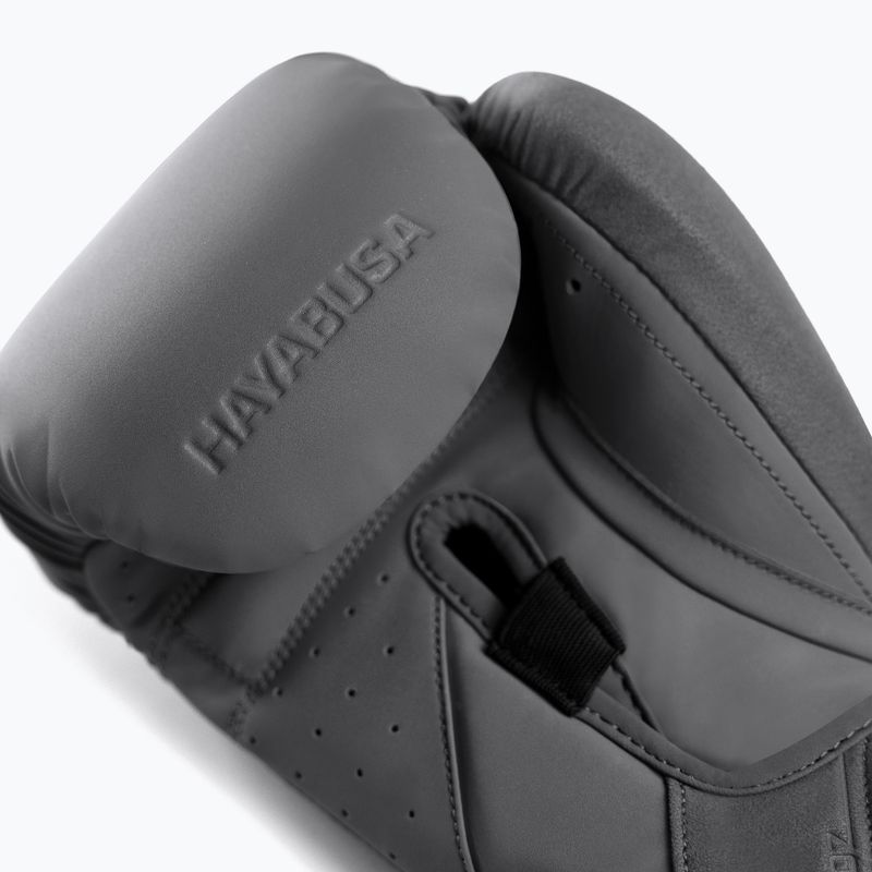 Boxerské rukavice Hayabusa T360 Boxing charcoal 8