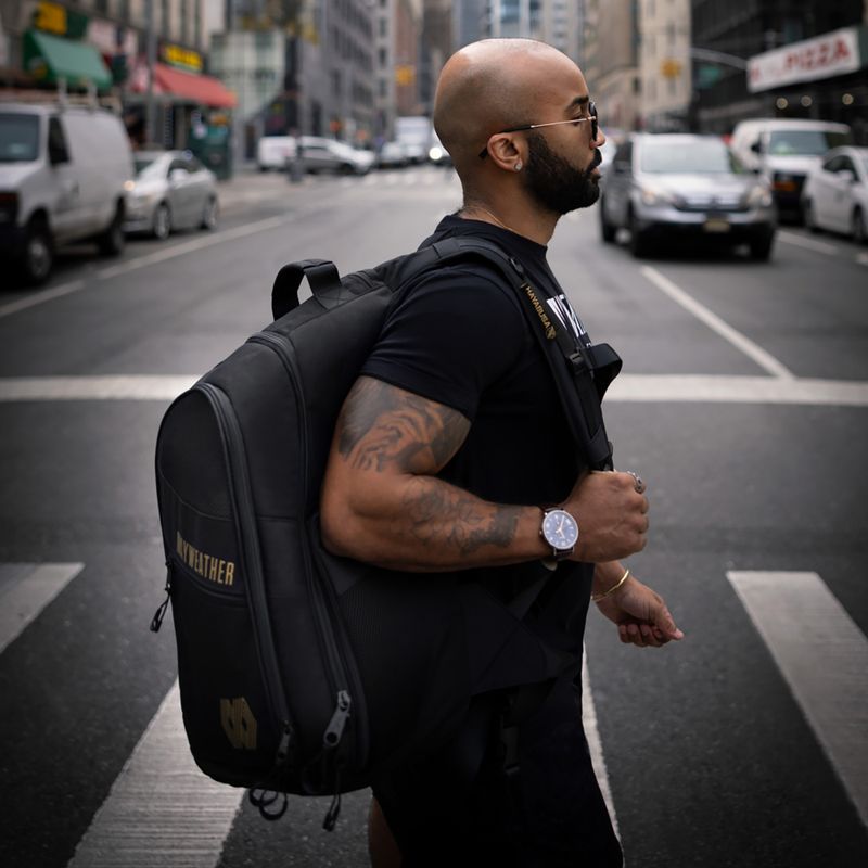 Hayabusa Mayweather Boxerský tréningový batoh 30 l black/gold 10