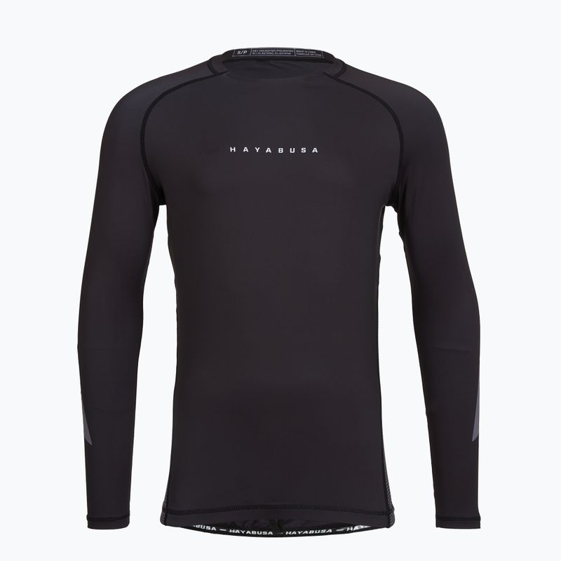 Pánsky rashguard s dlhým rukávom Hayabusa Core Rash Guard black