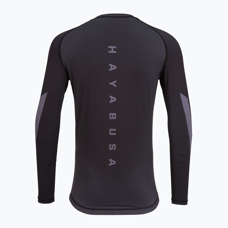 Pánsky rashguard s dlhým rukávom Hayabusa Core Rash Guard black 2