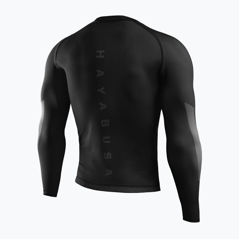 Pánsky rashguard s dlhým rukávom Hayabusa Core Rash Guard black 2