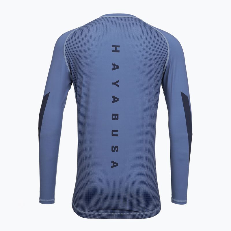 Pánsky rashguard s dlhým rukávom Hayabusa Core Rash Guard blue 2