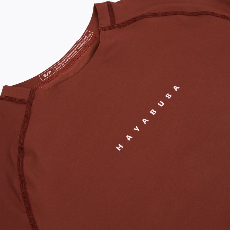 Pánsky rashguard s dlhým rukávom Hayabusa Core Rash Guard red 3