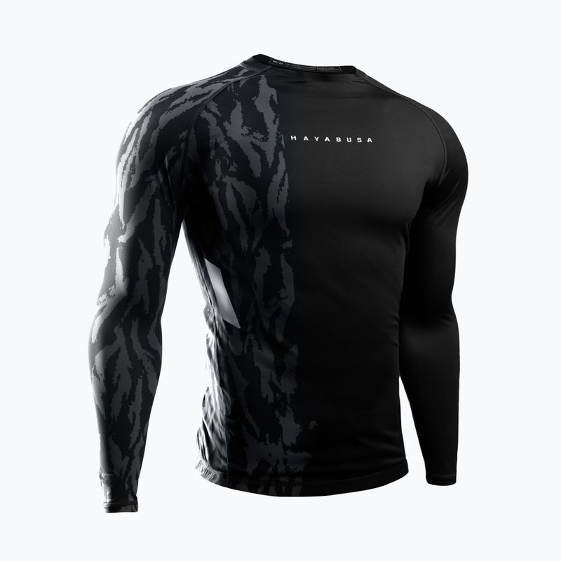 Pánsky rashguard longsleeve Hayabusa Apex Rash Guard black