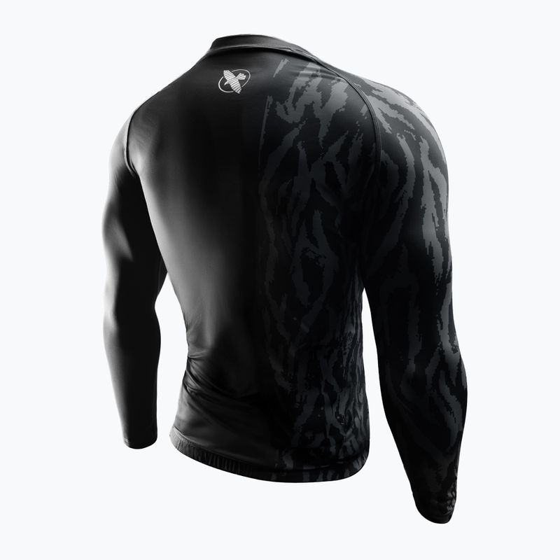 Pánsky rashguard longsleeve Hayabusa Apex Rash Guard black 2