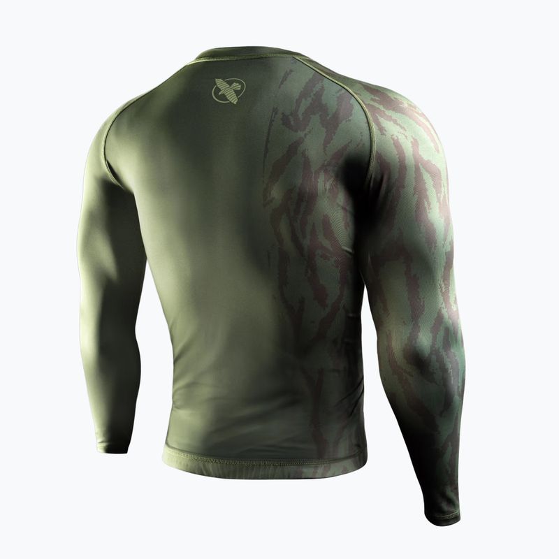 Pánsky rashguard s dlhým rukávom Hayabusa Apex Rash Guard green 2