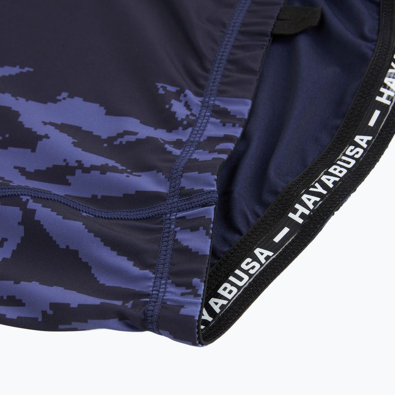 Pánsky rashguard s dlhým rukávom Hayabusa Apex Rash Guard navy/orange 4