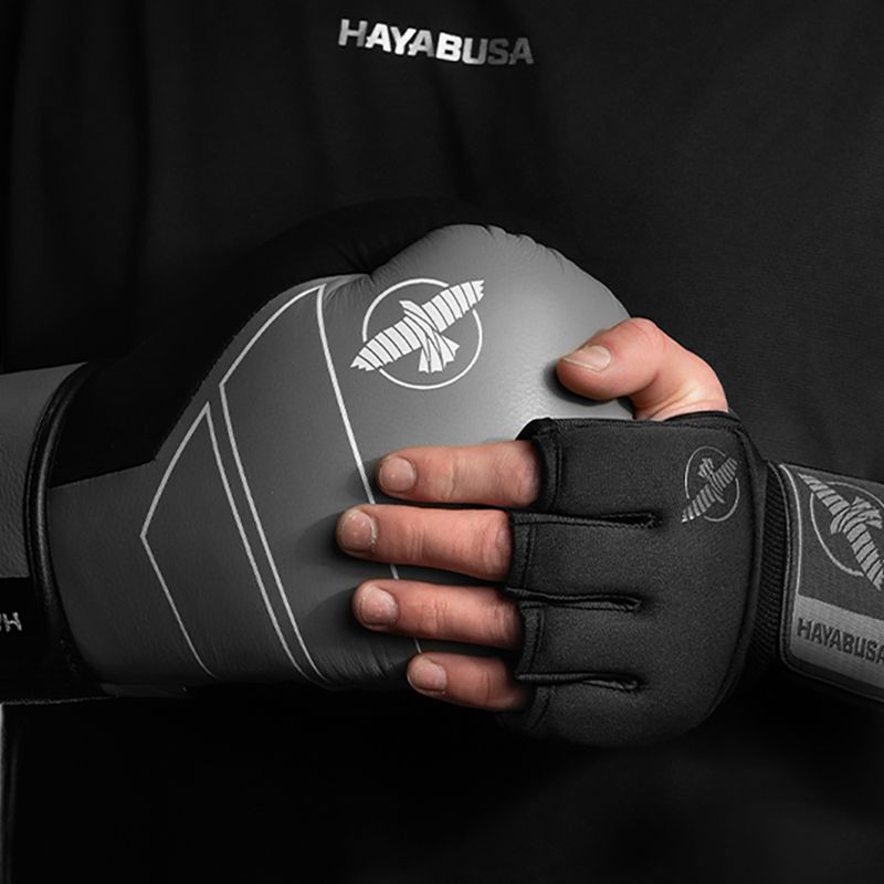 Boxerské rukavice Hayabusa S4 Leather grey 9