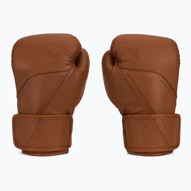 Boxerské rukavice Hayabusa E1 Leather brown 2